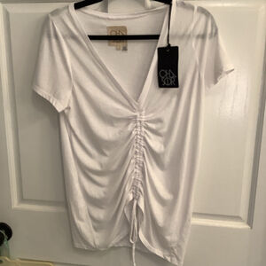 Women's Chaser White T-Shirt Size S